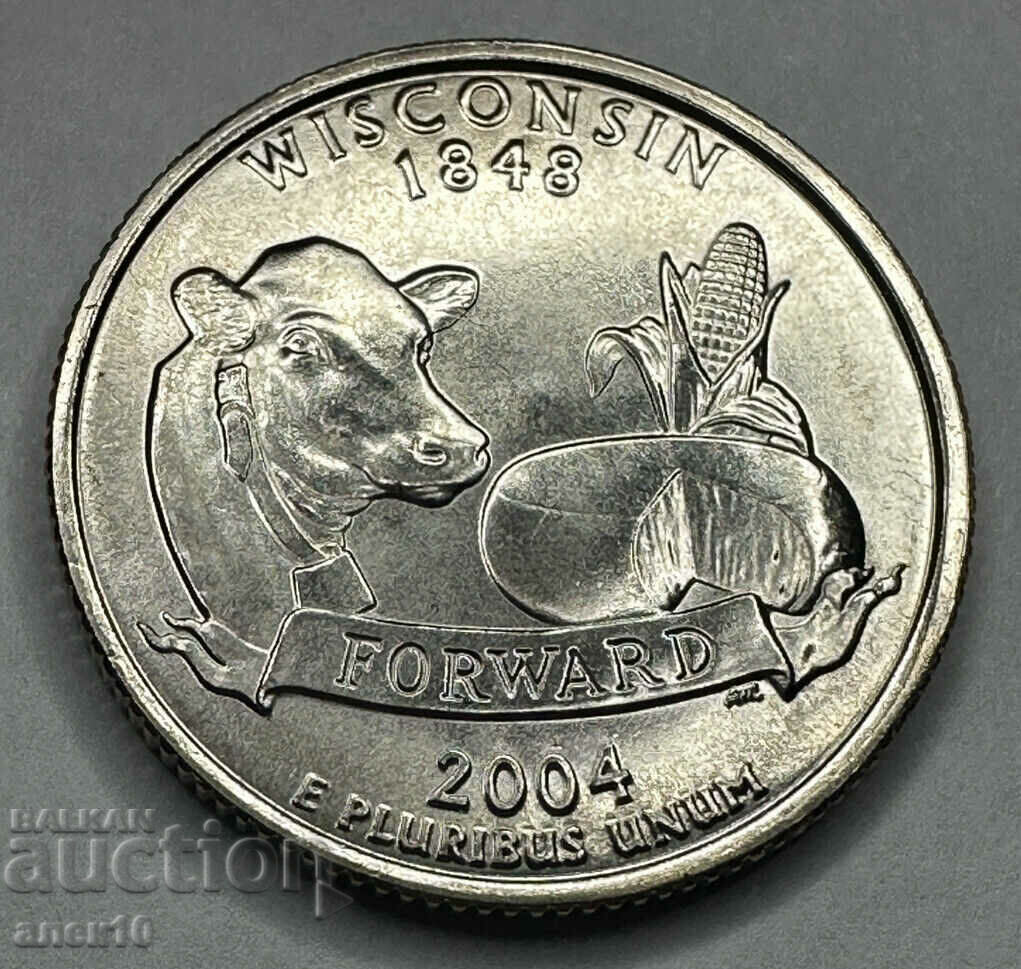 САЩ    25  цент  2004  Денвър