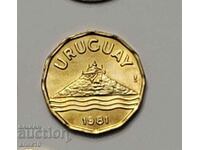 Uruguay 20 centavos 1981