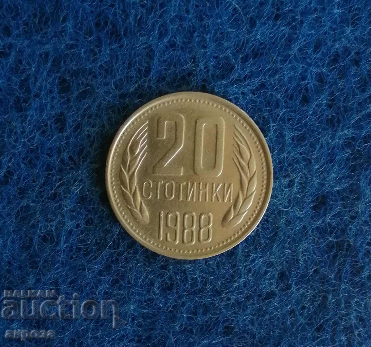 20 de cenți 1988