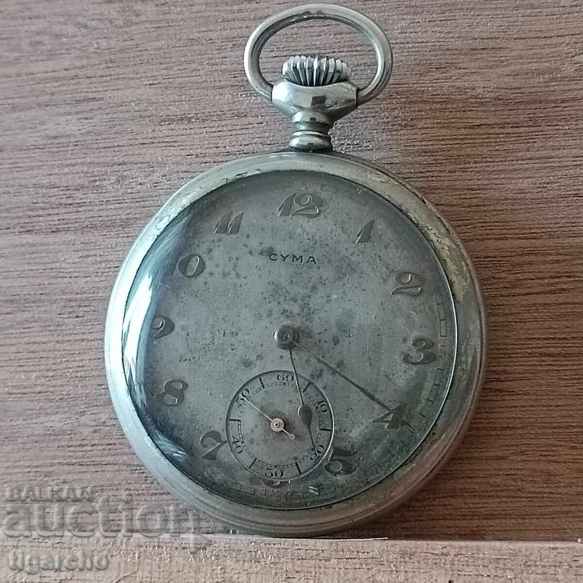 Delivery of CYMA pocket watch Delivery of CYMA pocket watch