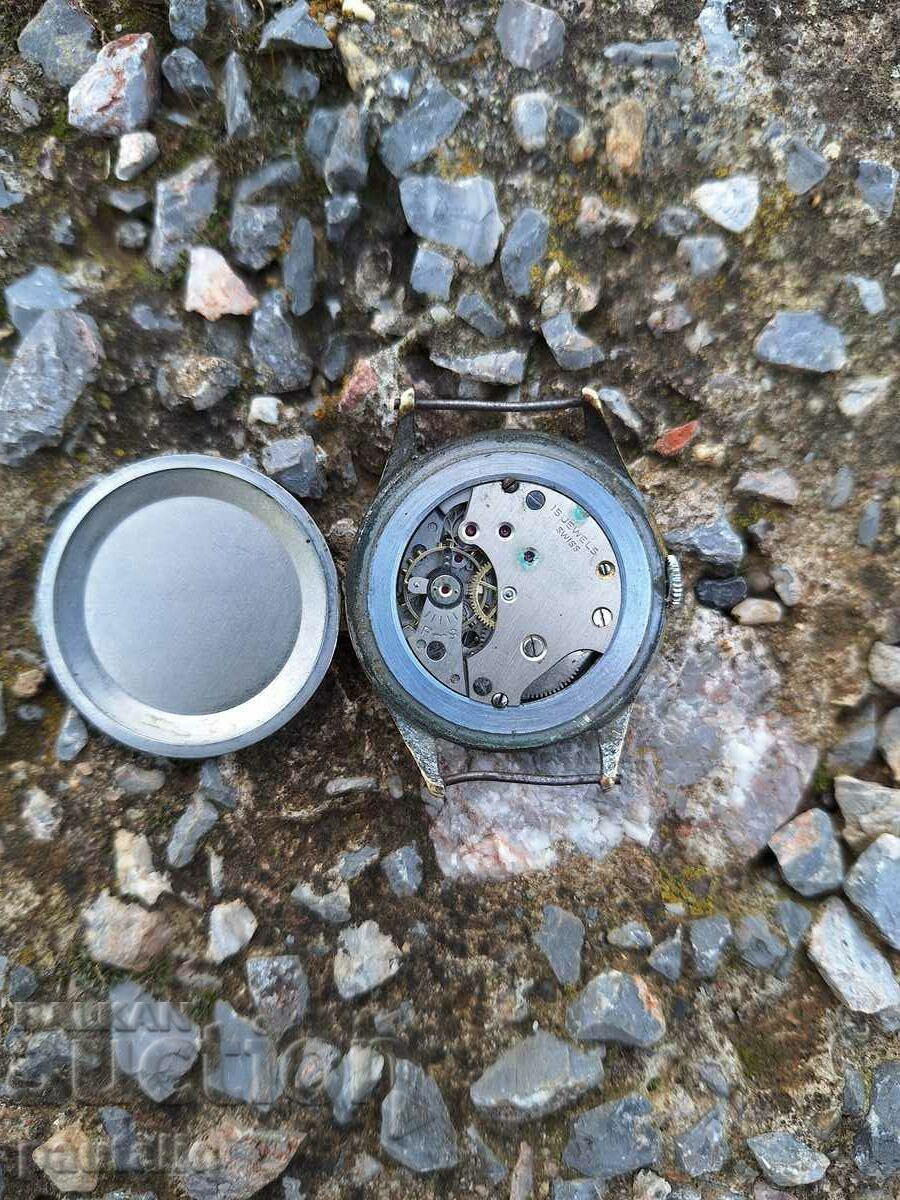 Auction OLD SWISS WATCH FROM THE 1950s VADUX Auction OLD SWISS WATCH FROM THE 1950s VADUX