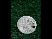 silver coin 3 groshis 1598 Poland, King Sigismund