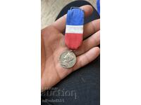 medalie de argint franceza!