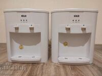 2 pcs. Dispensers for hot-cold water from 1 st