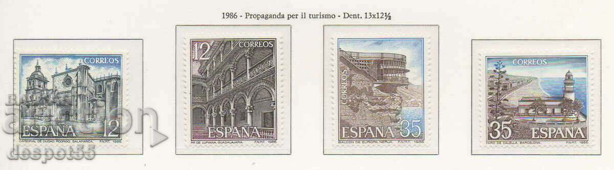 1986. Spain. Tourism Advertising - Landmarks.