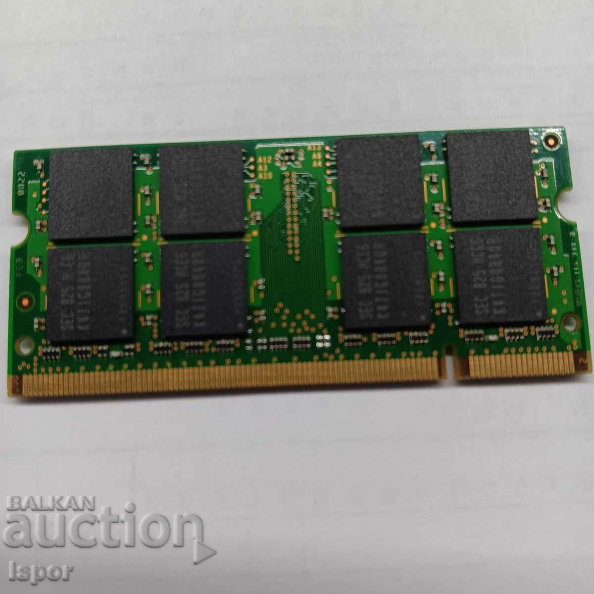 Auction  RAM for laptop 2 Gb
