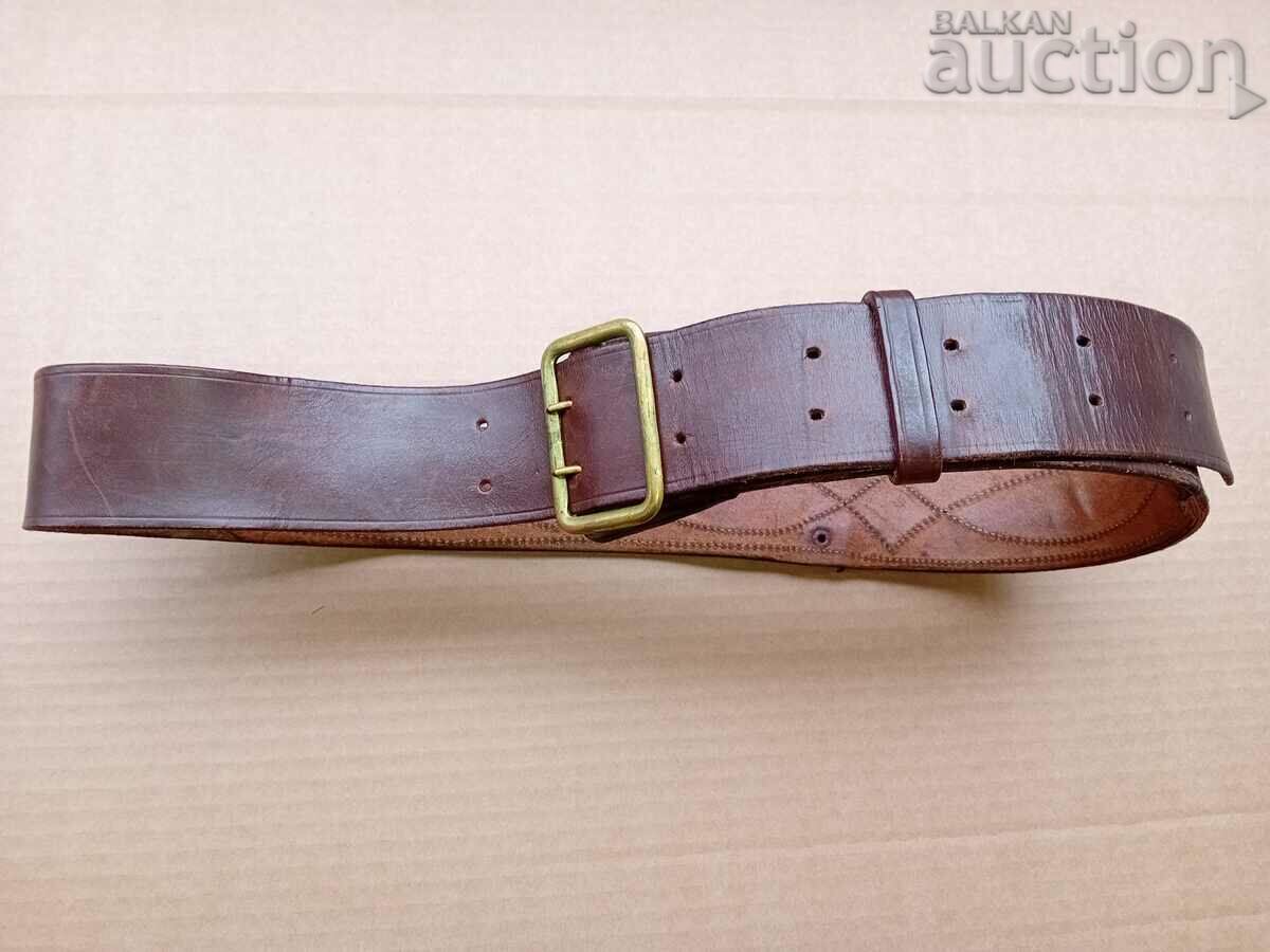 belt Russian officer natural soft leather suitable for use