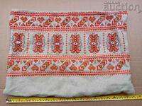 hand embroidered pillow case