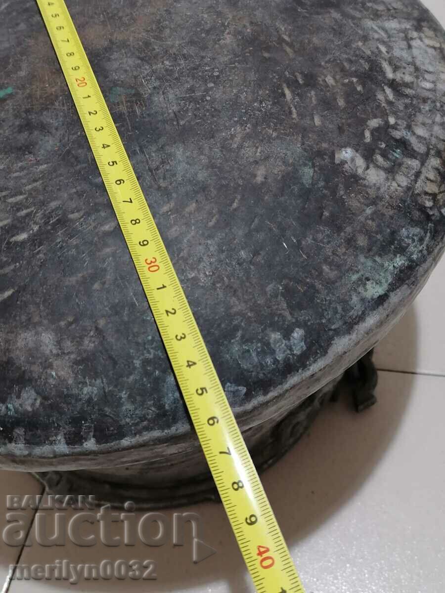 Tinned coin, cauldron, copper, copper vessel - 6 Tinned coin, cauldron, copper, copper vessel - 6