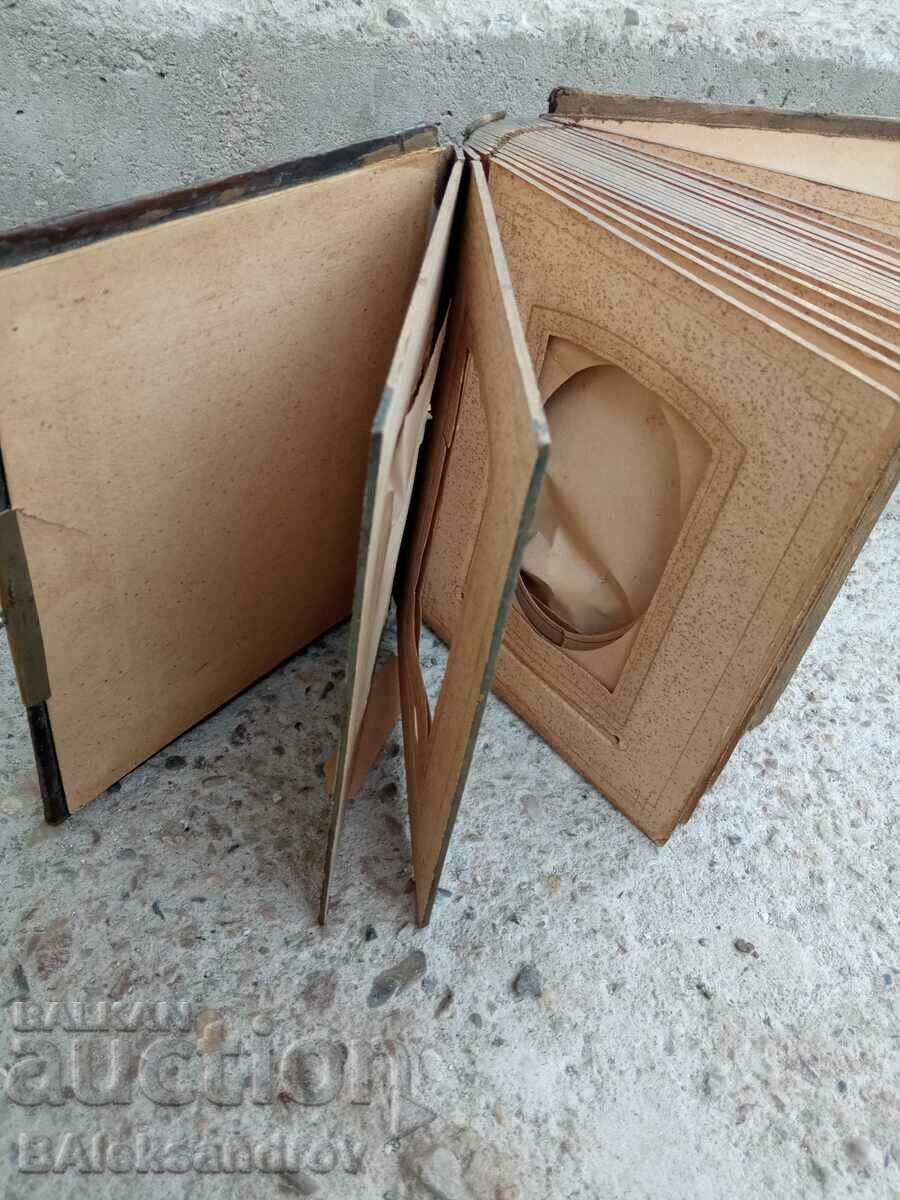 Old photo album with golden varag - 5 Old photo album with golden varag - 5