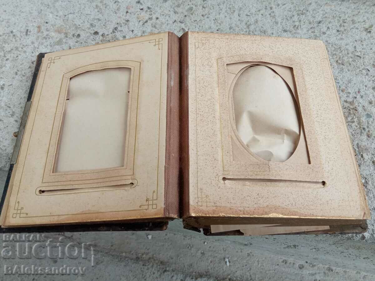 Old photo album with golden varag - 6 Old photo album with golden varag - 6