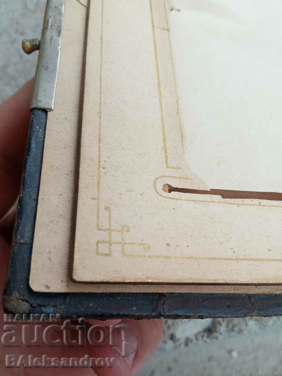 Old photo album with golden varag - 7 Old photo album with golden varag - 7