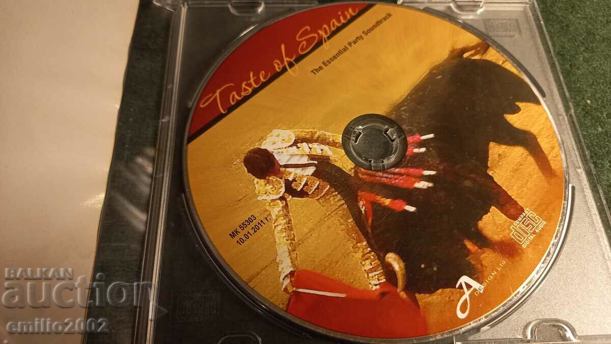 Audio CD Taste of Spain with price 2.99 BGN | € 1.53 Audio CD Taste of Spain with price 2.99 BGN | € 1.53