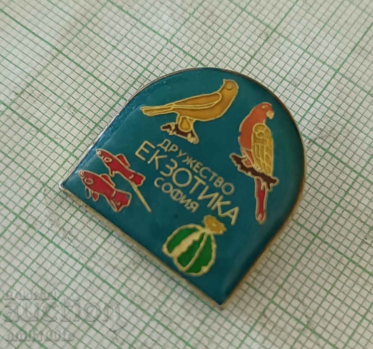 Badge - Exotica Sofia Company with price 3.00 BGN | € 1.53