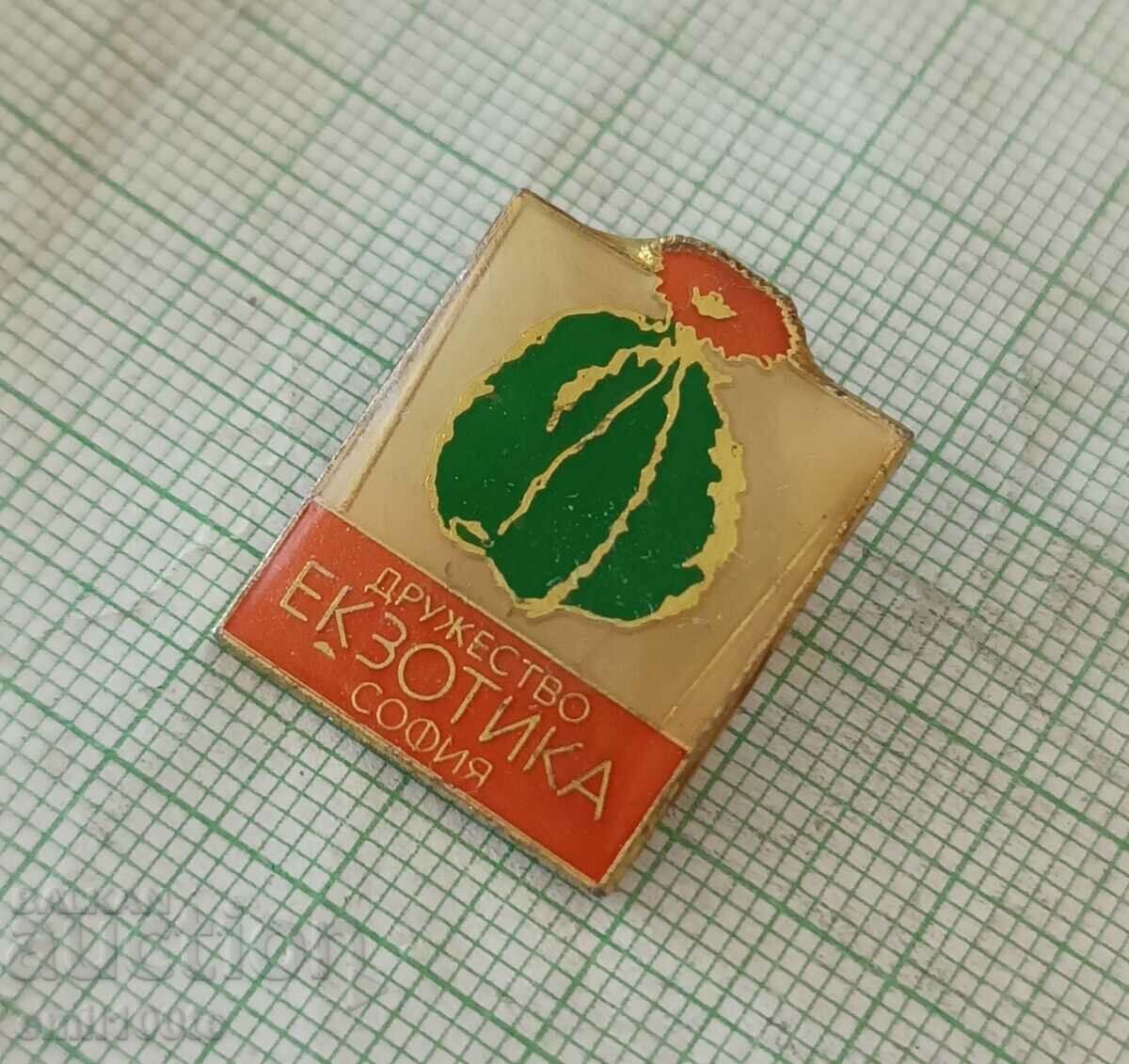 Badge - Exotica Sofia Company with price 2.00 BGN | € 1.02 Badge - Exotica Sofia Company with price 2.00 BGN | € 1.02