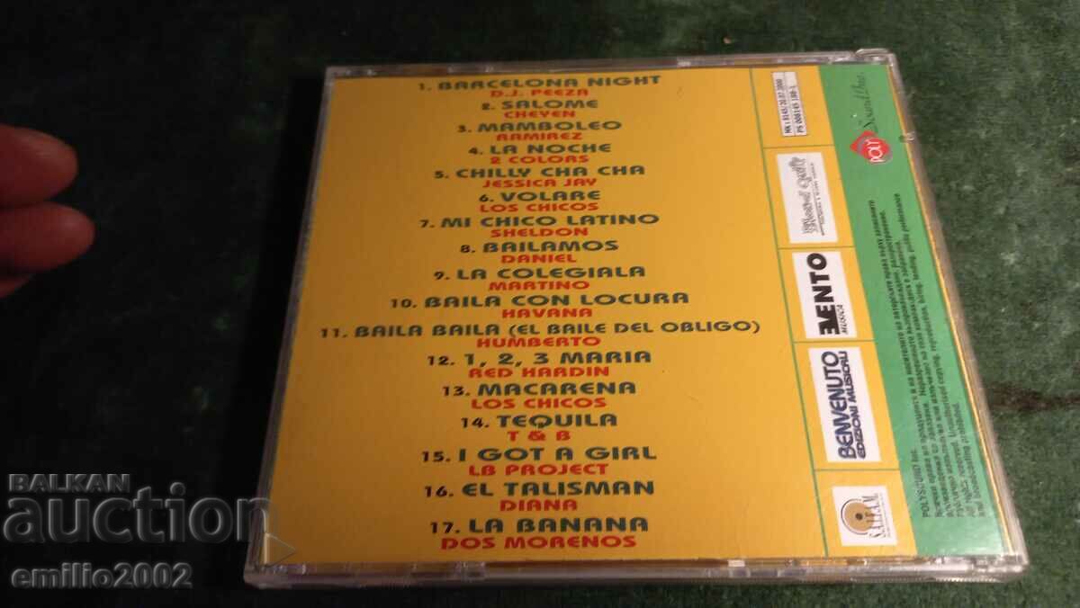 Auction Audio CD Latino dance hits Auction Audio CD Latino dance hits