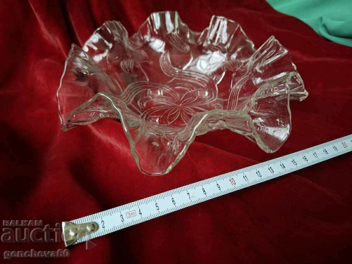 Beautiful retro glass fruit bowl - 6 Beautiful retro glass fruit bowl - 6