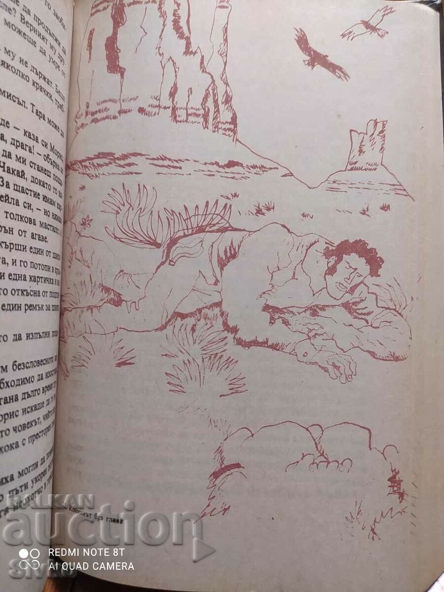 Delivery of The Headless Horseman, Mine Read, many illustrations