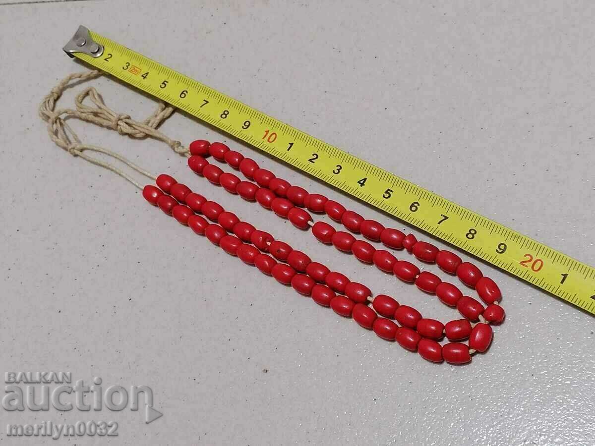 Auction String of revival sokai corals 100% ORIGINAL costume jewelry Auction String of revival sokai corals 100% ORIGINAL costume jewelry