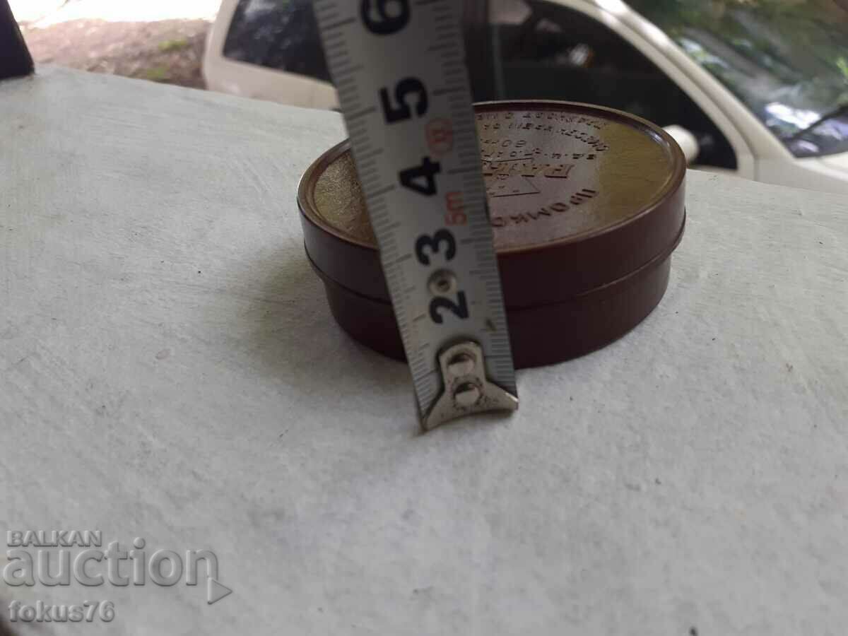 Old bakelite shoe polish box Rocket - 6