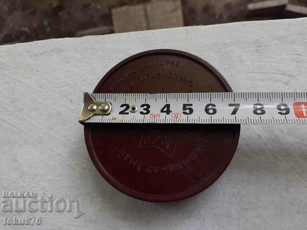 Old bakelite shoe polish box Rocket - 7