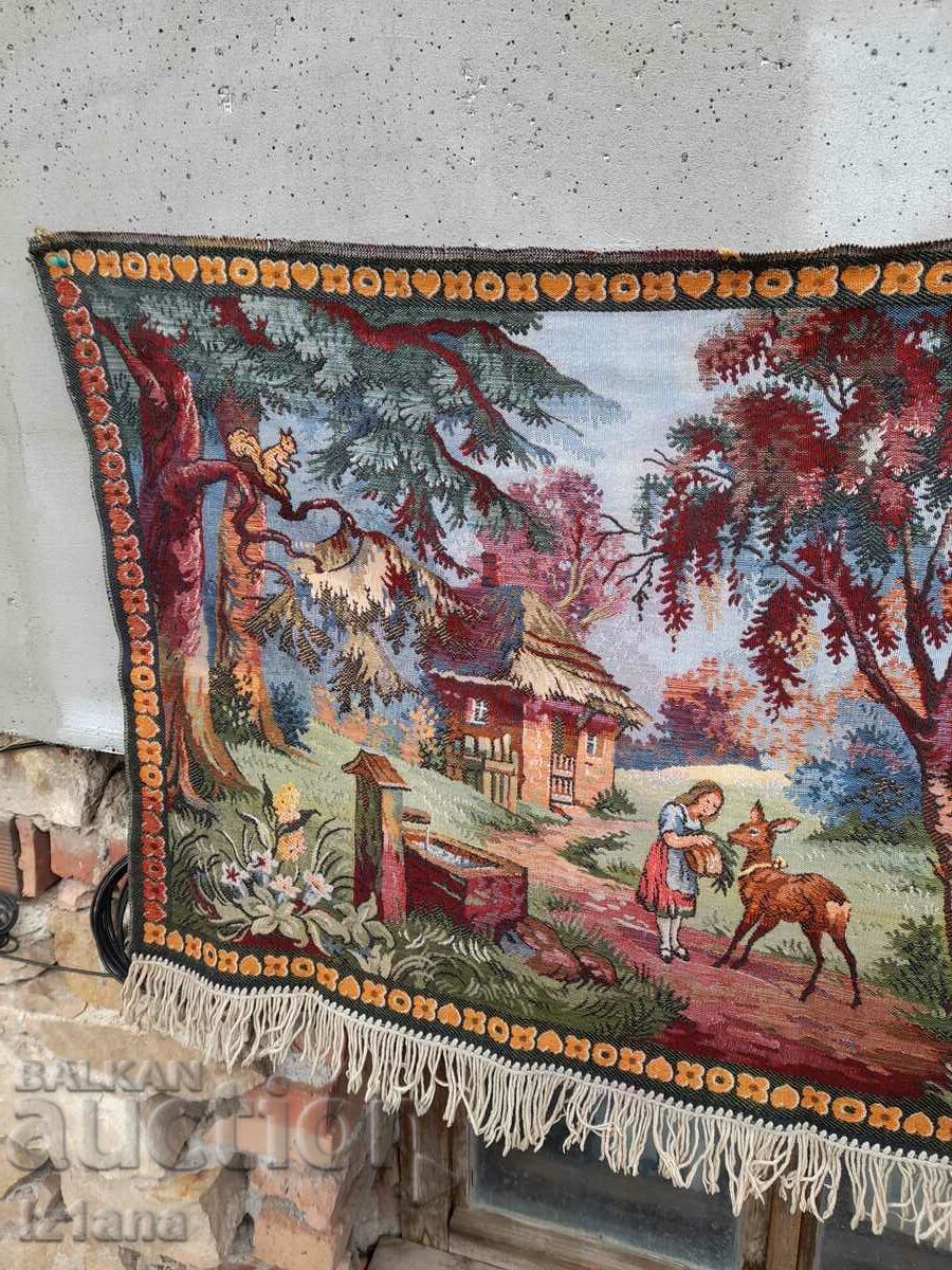 Auction Antique carpet, wall covering Auction Antique carpet, wall covering