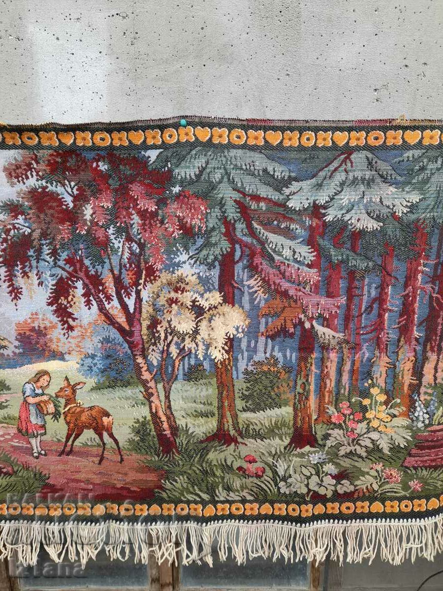 Delivery of Antique carpet, wall covering Delivery of Antique carpet, wall covering