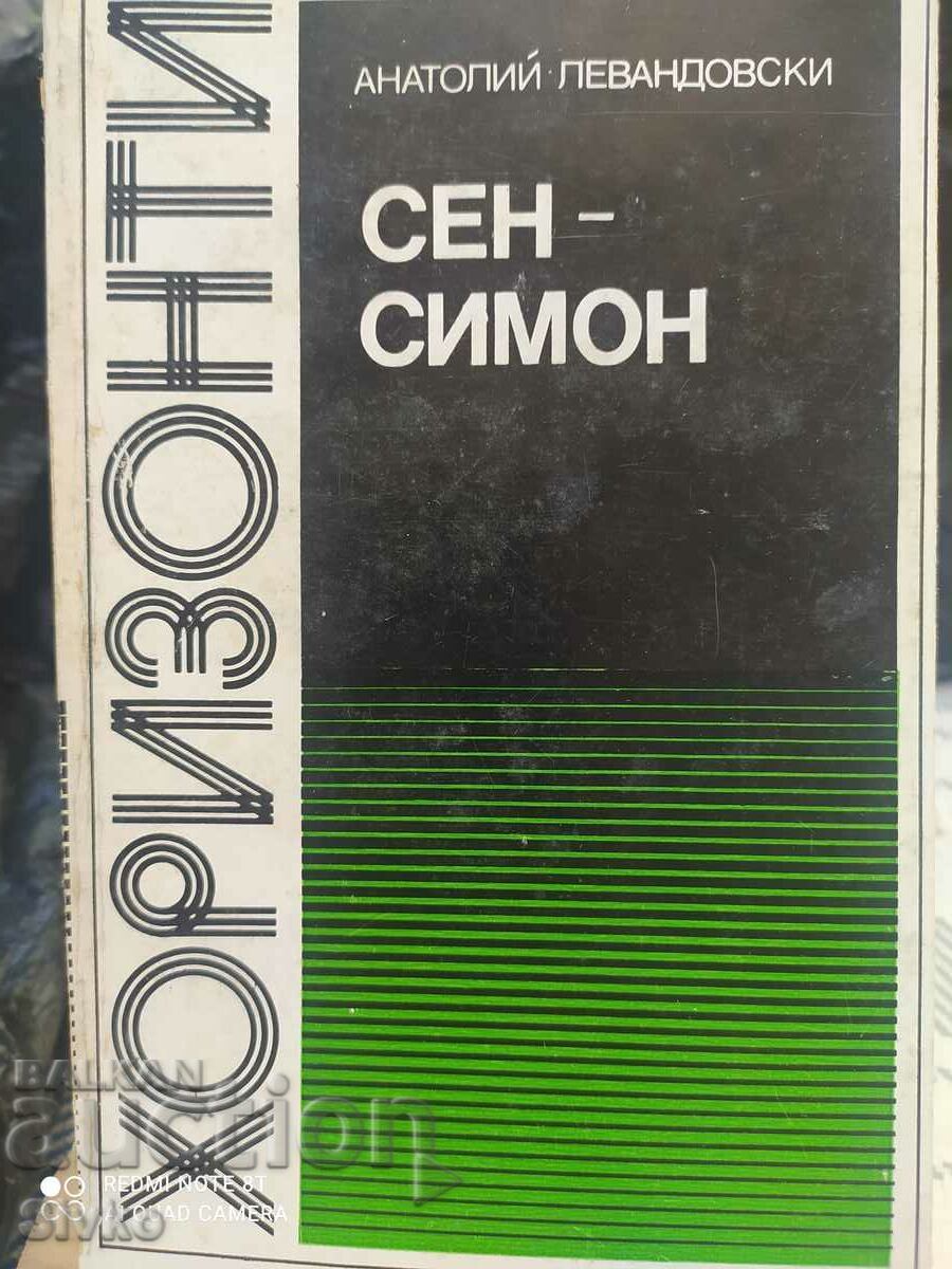 Saint-Simon, Anatoly Lewandowski, First Edition Saint-Simon, Anatoly Lewandowski, First Edition