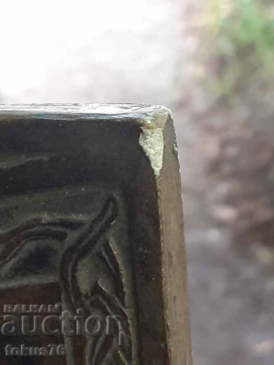 Old Russian wall panel - polyresin - 6