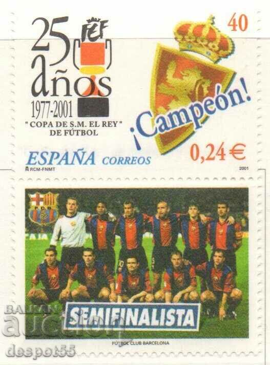 2001. Spain. The 25th anniversary of the King's Cup.