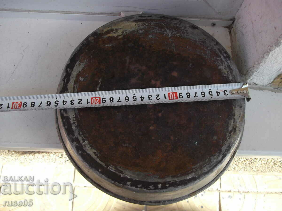 Тава медна стара калайдисана - 0,531 кг. - 5 Тава медна стара калайдисана - 0,531 кг. - 5