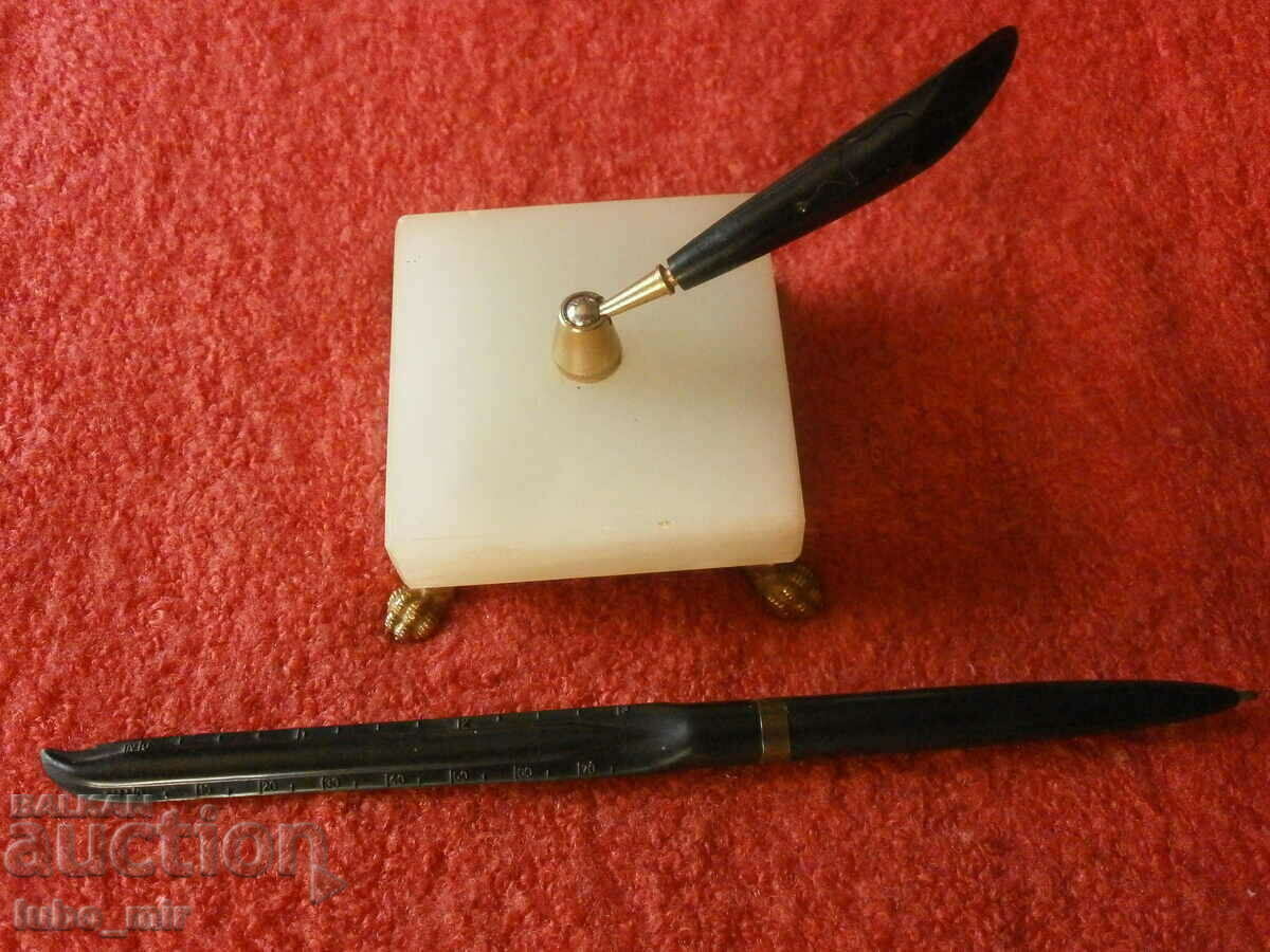 AN OLD CHEMICAL POT WITH A BEAUTIFUL STAND with price 35.00 BGN | € 17.90