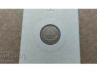 Monedă - BULGARIA - 5 cenți - 1906
