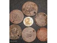 6 големи османски сребърни монети