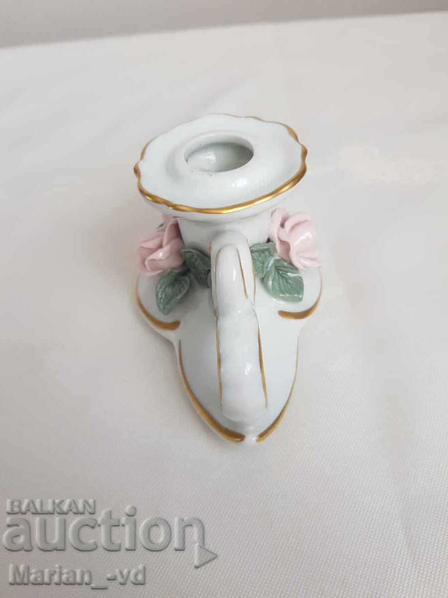 Auction Porcelain candlestick W.Germany Bavaria Auction Porcelain candlestick W.Germany Bavaria