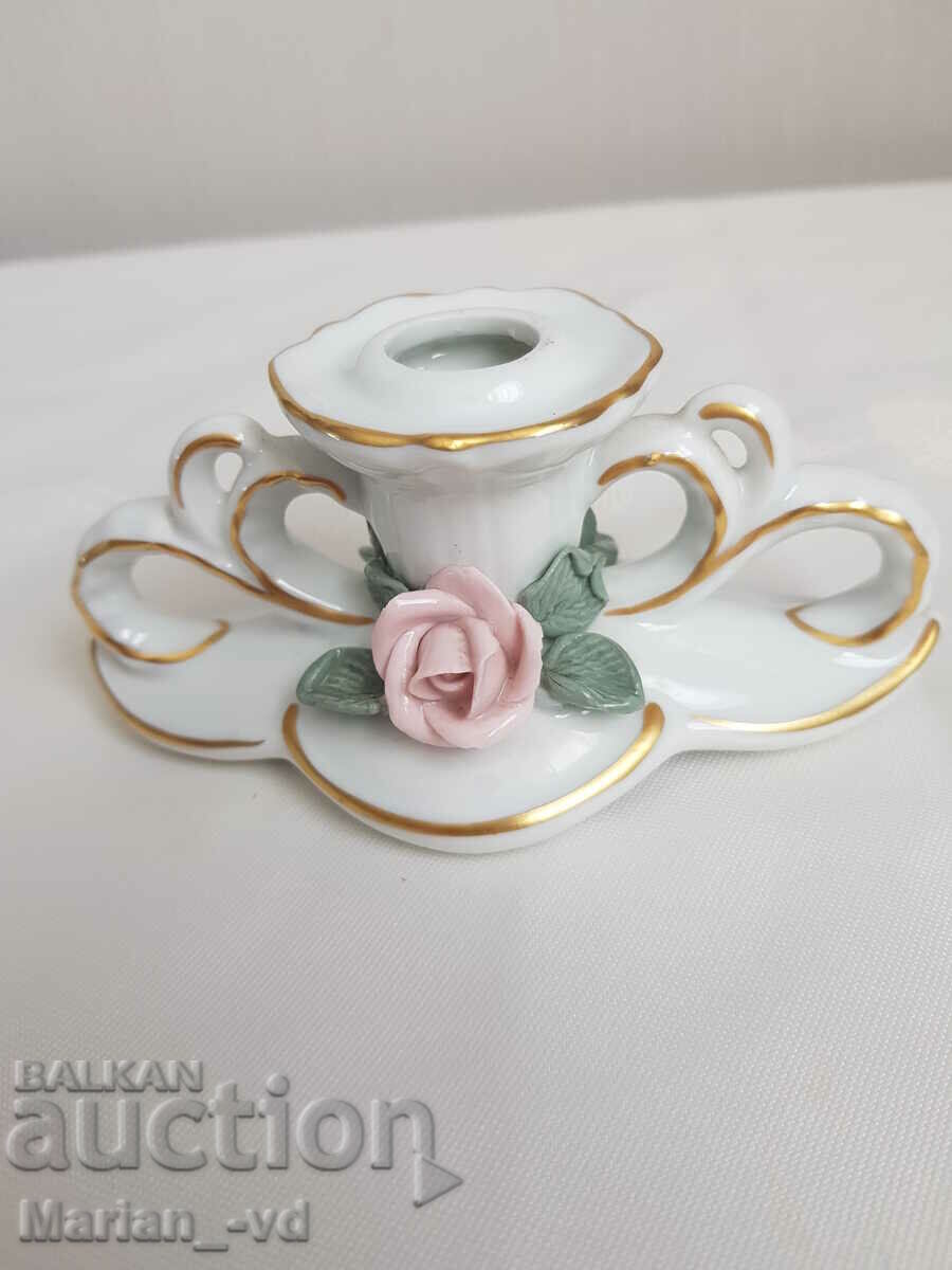 Delivery of Porcelain candlestick W.Germany Bavaria Delivery of Porcelain candlestick W.Germany Bavaria