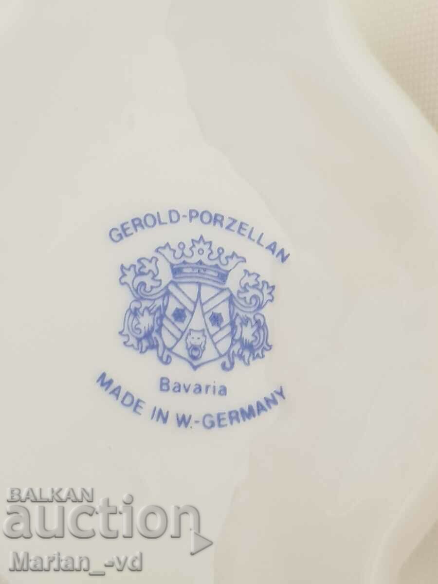 Porcelain candlestick W.Germany Bavaria - 5 Porcelain candlestick W.Germany Bavaria - 5