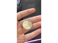 Greek 2 euro coin from 2002 S
