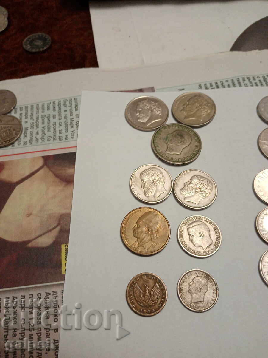 Auction COINS - MIXED LOT - 20 PCS. - BGN 3.5. Auction COINS - MIXED LOT - 20 PCS. - BGN 3.5.