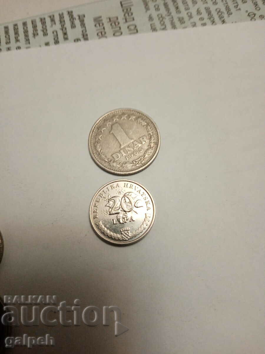 COINS - MIXED LOT - 20 PCS. - BGN 3.5. - 6 COINS - MIXED LOT - 20 PCS. - BGN 3.5. - 6