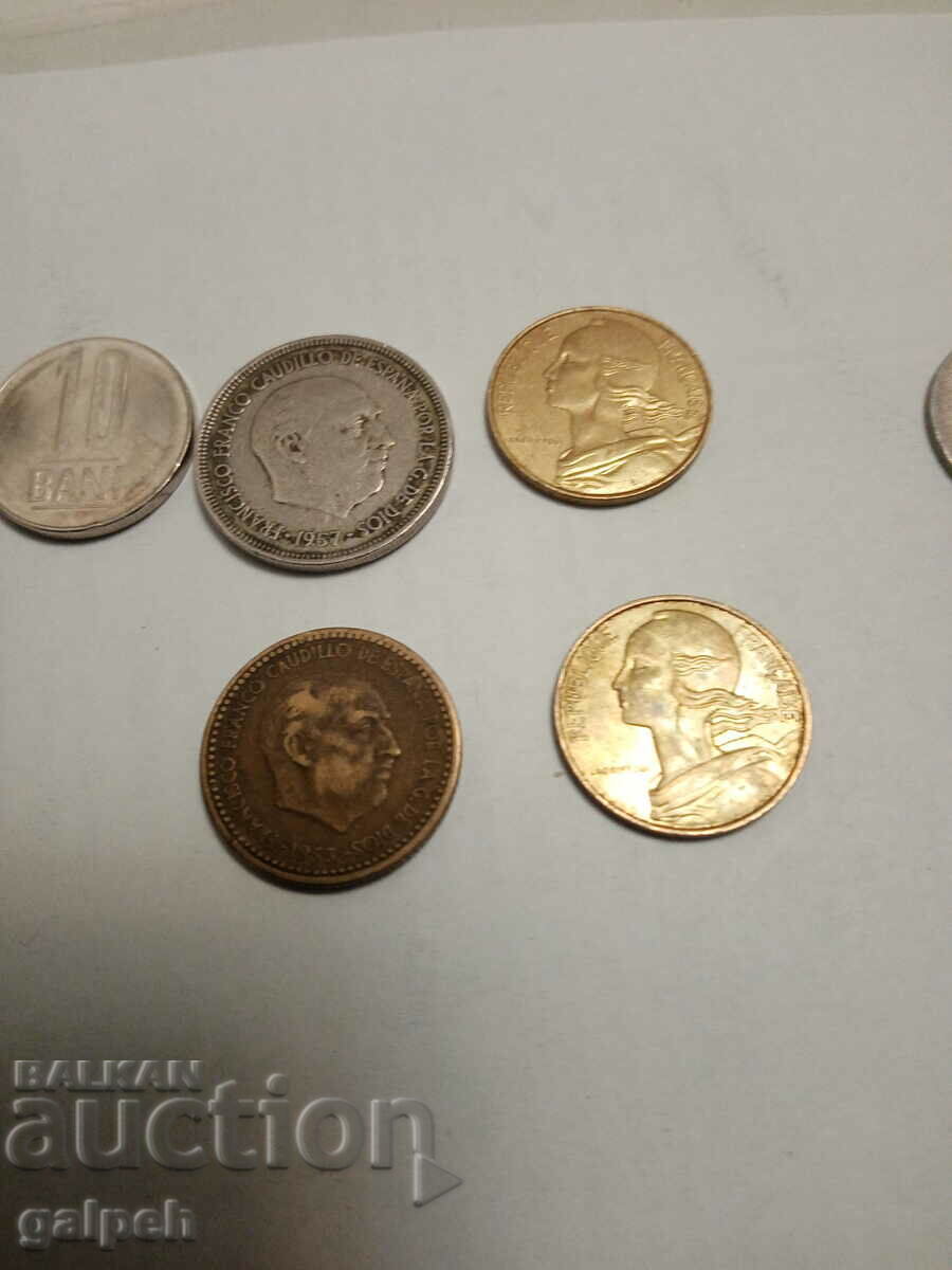 COINS - MIXED LOT - 12 PCS. - BGN 1.5. - 5 COINS - MIXED LOT - 12 PCS. - BGN 1.5. - 5