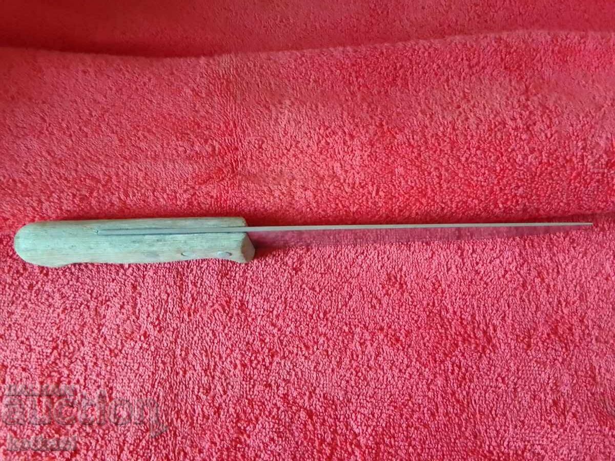 Old large solid knife Solingen Solingen wide blade - 5 Old large solid knife Solingen Solingen wide blade - 5