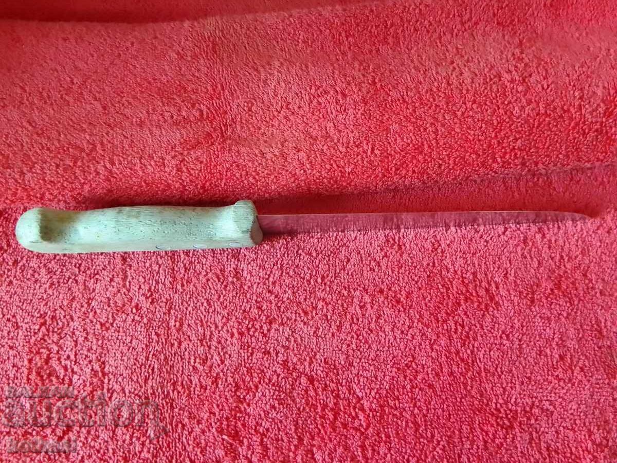 Old large solid knife Solingen Solingen wide blade - 6 Old large solid knife Solingen Solingen wide blade - 6