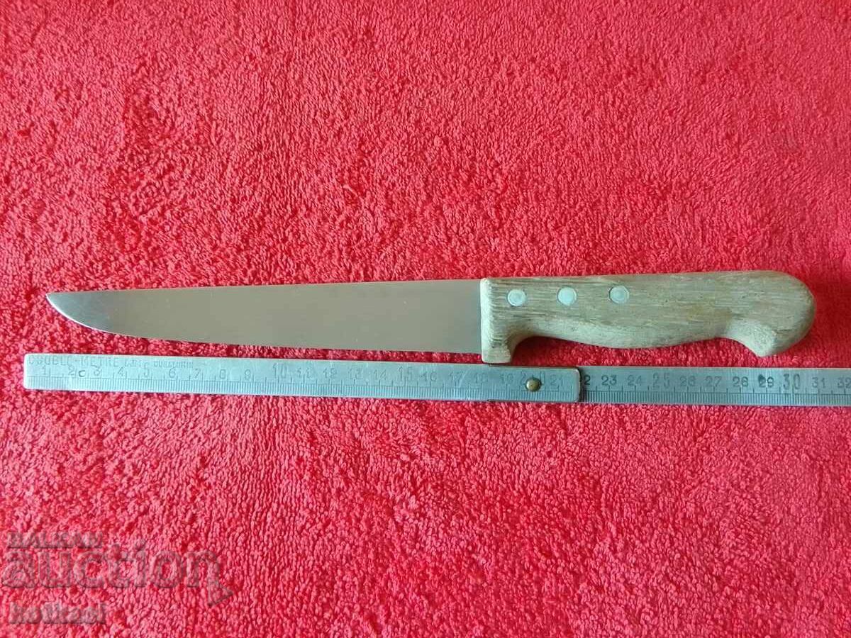 Old large solid knife Solingen Solingen wide blade Old large solid knife Solingen Solingen wide blade
