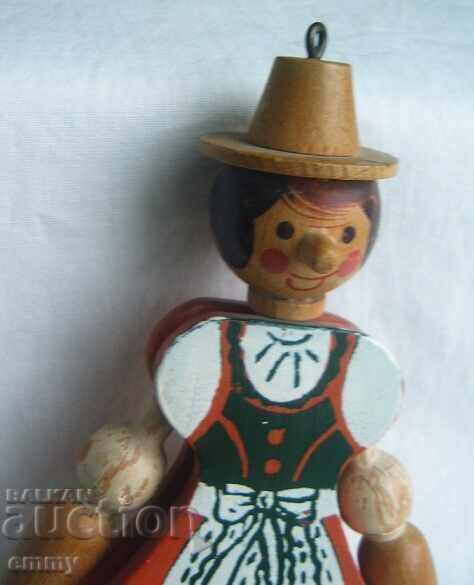 Old wooden doll, Austria with price 25.00 BGN | € 12.78 Old wooden doll, Austria with price 25.00 BGN | € 12.78