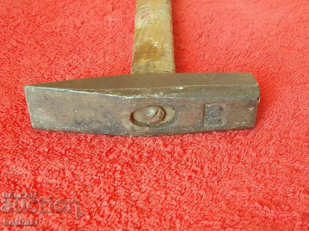 Ciocan de metal vechi de 338 grame - 6