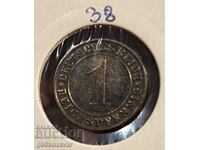 Germany 1 pfennig 1935 A
