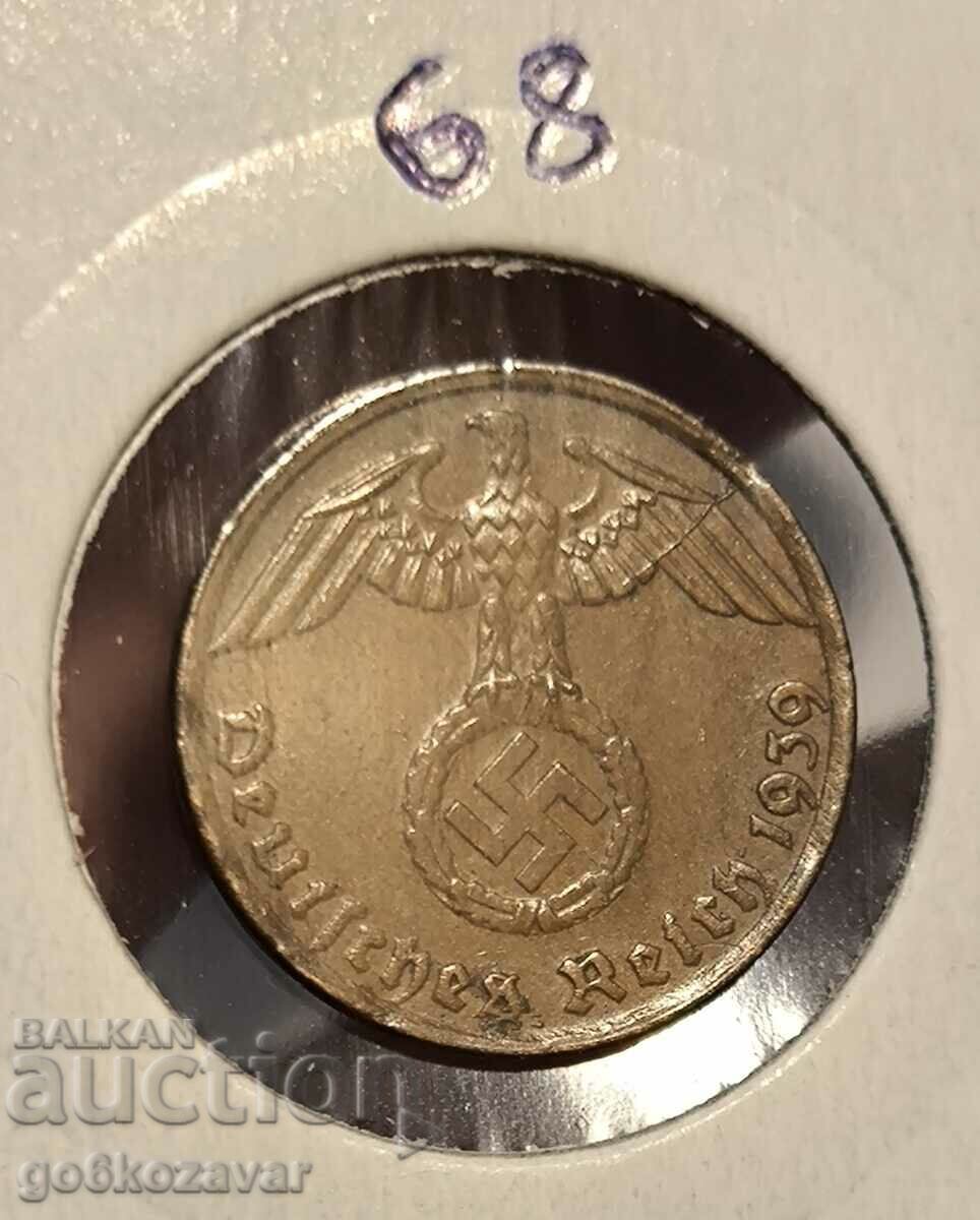 Germany Third Reich 1 pfennig 1939 G