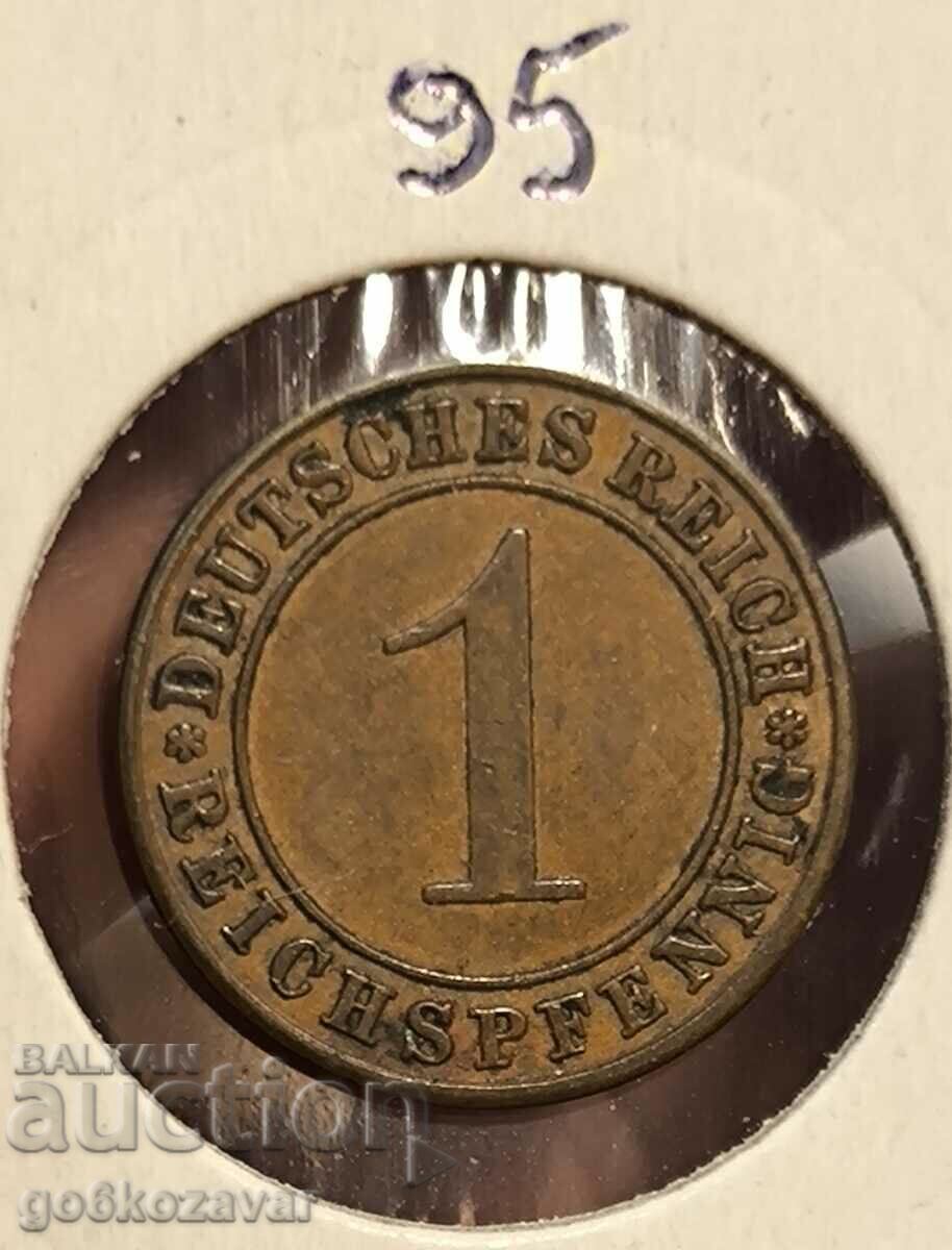 Germany 1 pfennig 1928 A