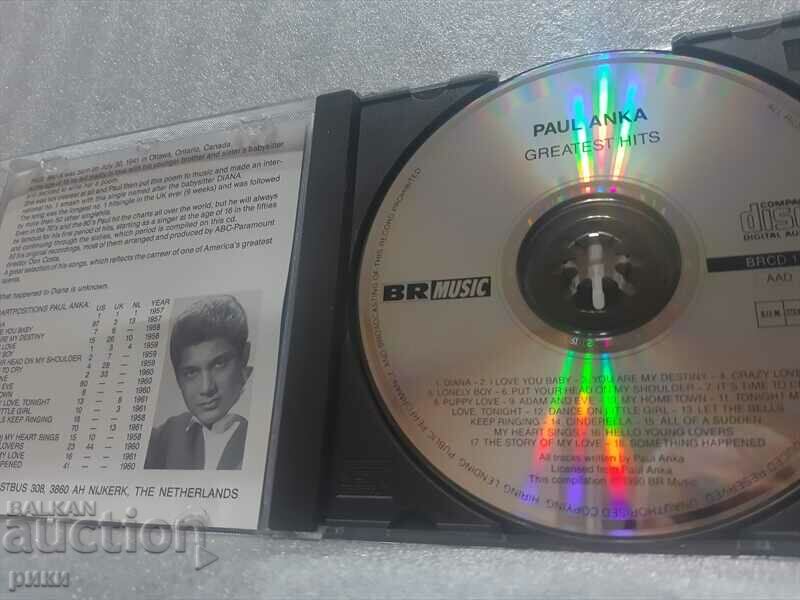 Auction Paul Anka – Greatest Hits Auction Paul Anka – Greatest Hits